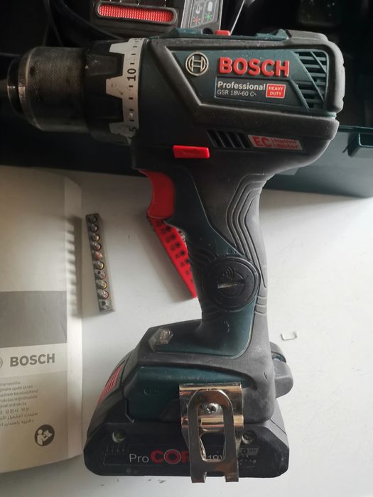 Bosch gsr 18v 60c