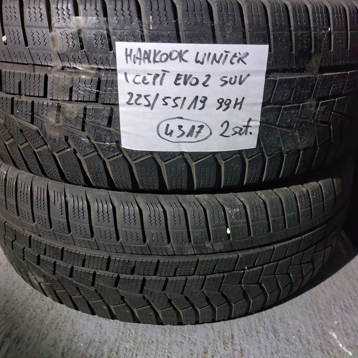 para opon HANKOOK WINTER ICEPT EVO2 SUV 225/55/19 99h