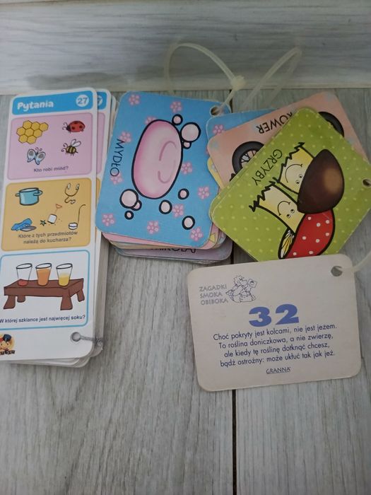 Zagadki smoka obiboka i quizz dla dzieci