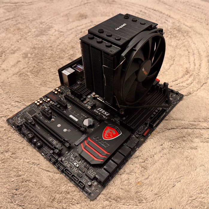 Zestaw Gaming MSI X99a Gaming 7 + Intel Core I7-6800K Be Quiet