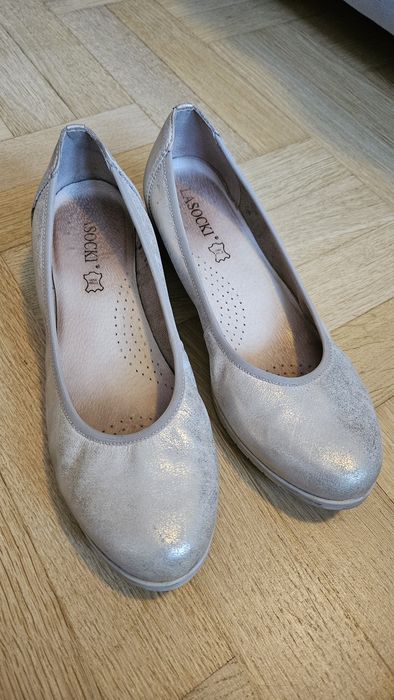 Baleriny Lasocki  na platformie roz 40