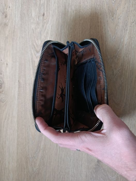 Кошелек из натуральной кожи Longchamp оригинал