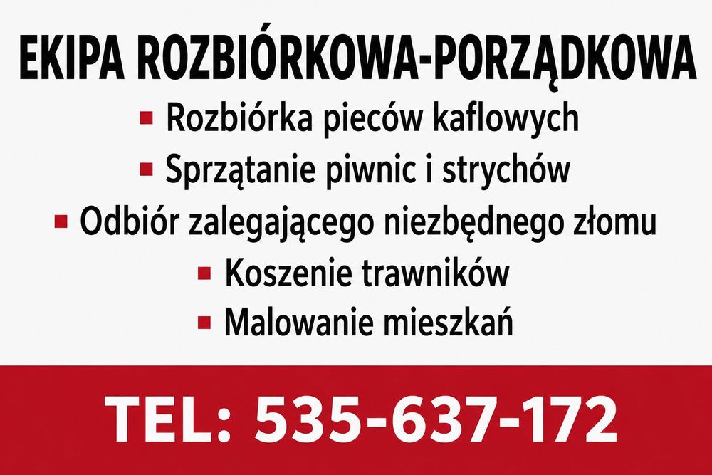 Ekipa Rozbiórkowa-Porządkowa