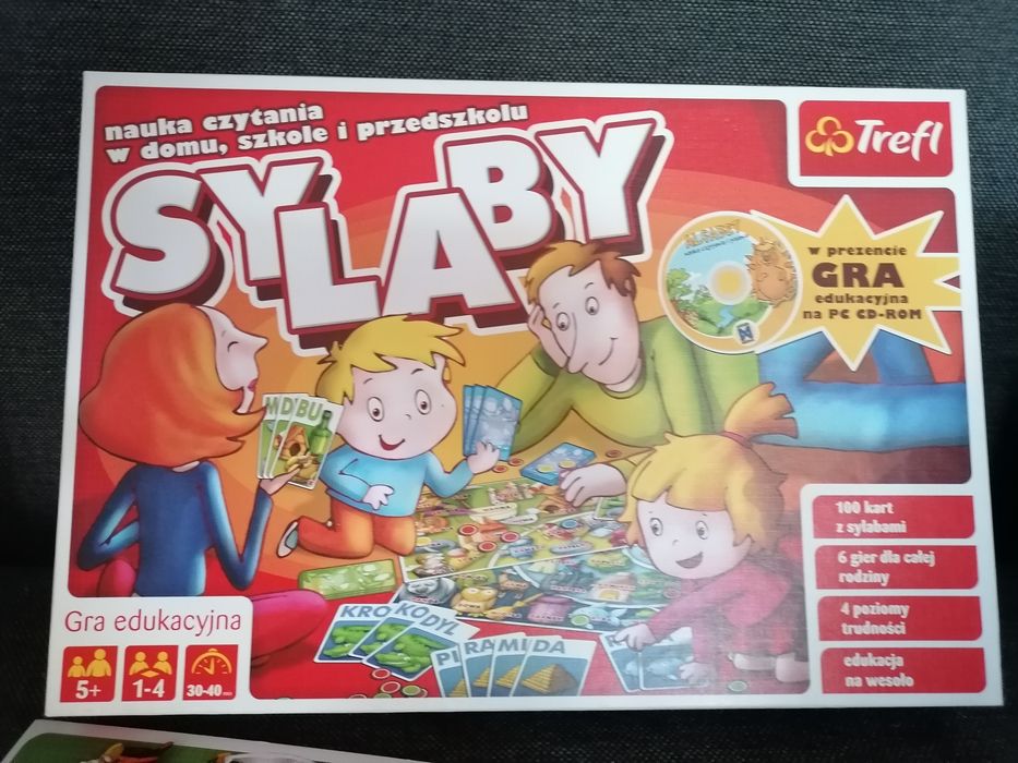 Gra sylaby trefl