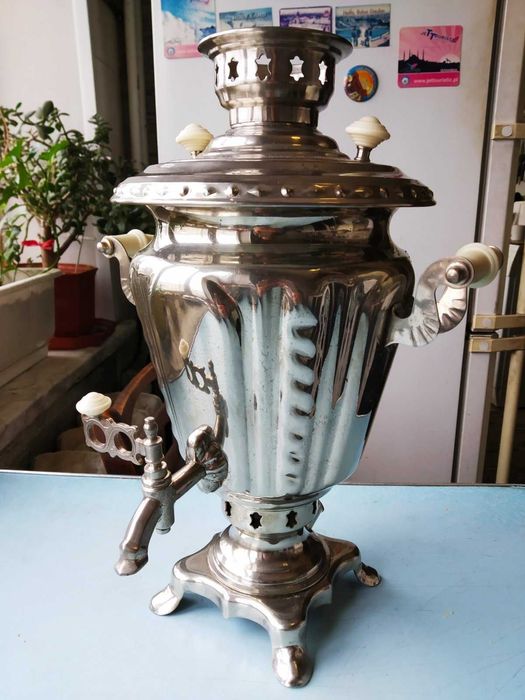 Электрический Самовар 1967 год СССР 220 Вт. 3 л. В идеальном состоянии