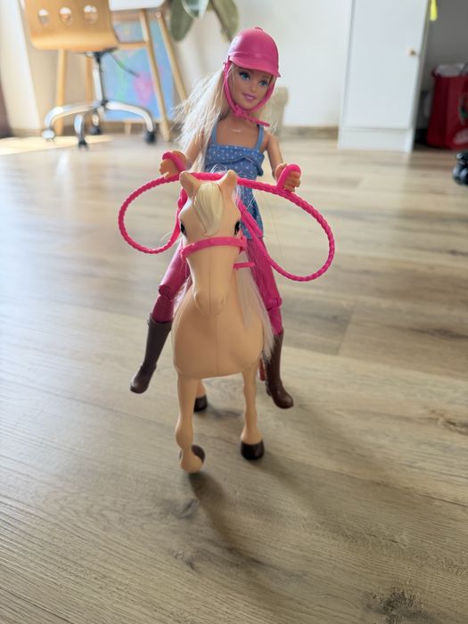 Barbie i koń zestaw lalka