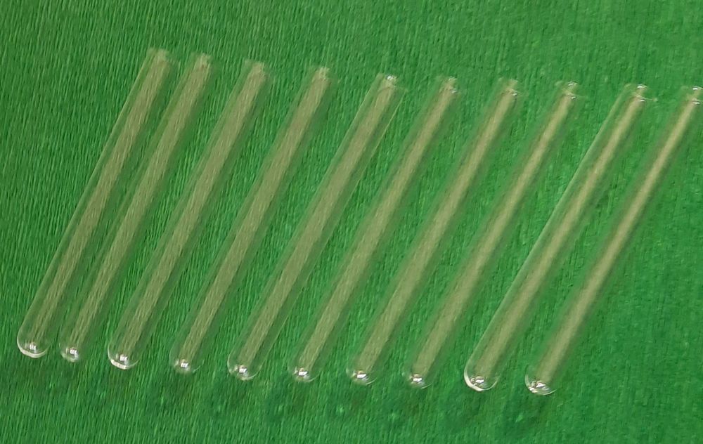 10 probówek szklanych 16x160mm