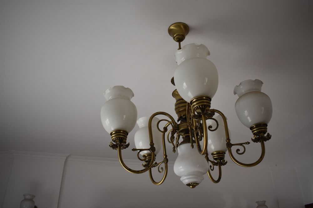 Candeeiro de tecto + apliques