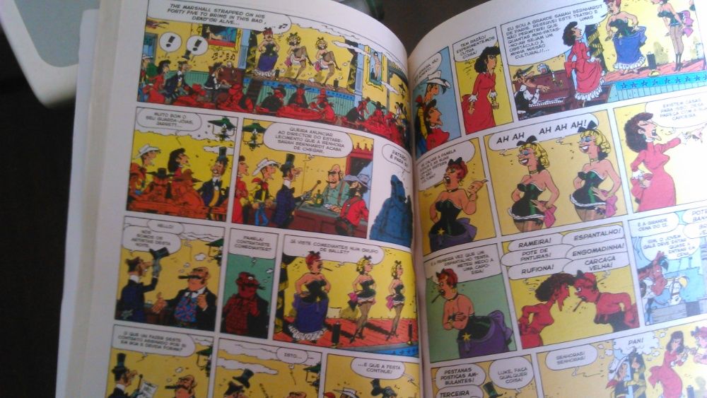 "Capitão América" e "Lucky Luke" - Os Clássicos da Banda Desenhada
