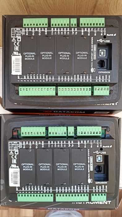 DATAKOM D300, D500, DKG309, DKG307. Панель керування ел. генератором.