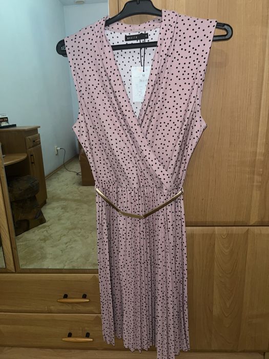 Nowa Sukienka mini w grochy Mohito