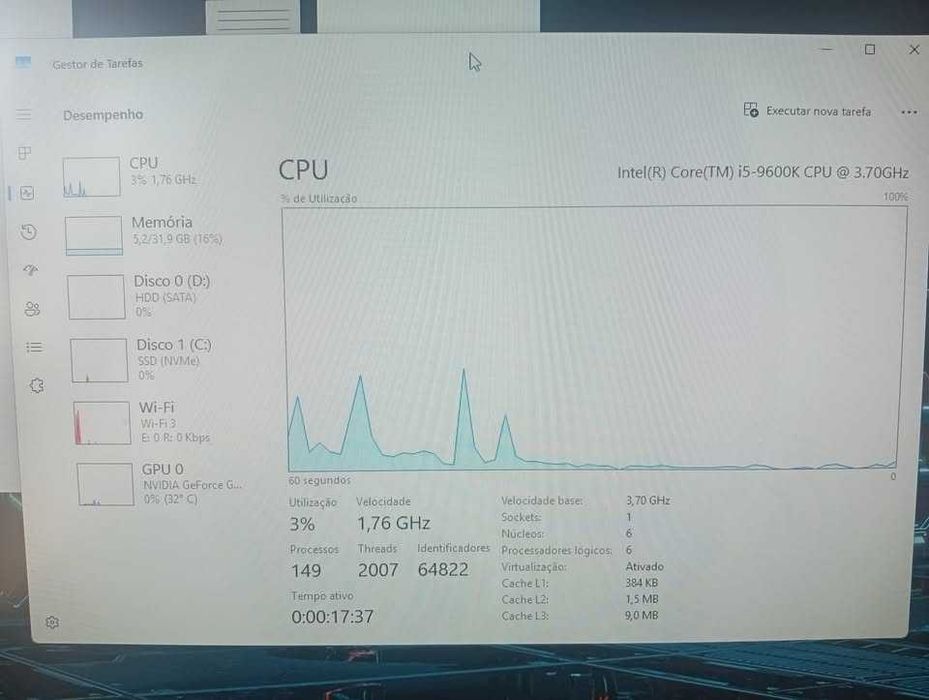 Gigabyte GamingX i5 9600K + GTX1660SUPER + 32GB RAM + SSD + HDD