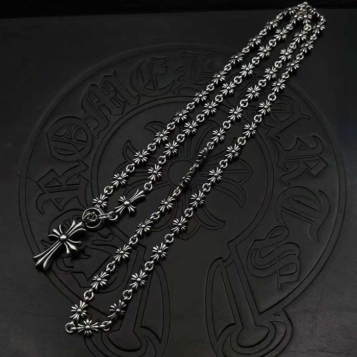 Підвіска Chrome Hearts | Металевий хрестик Хром Хартс