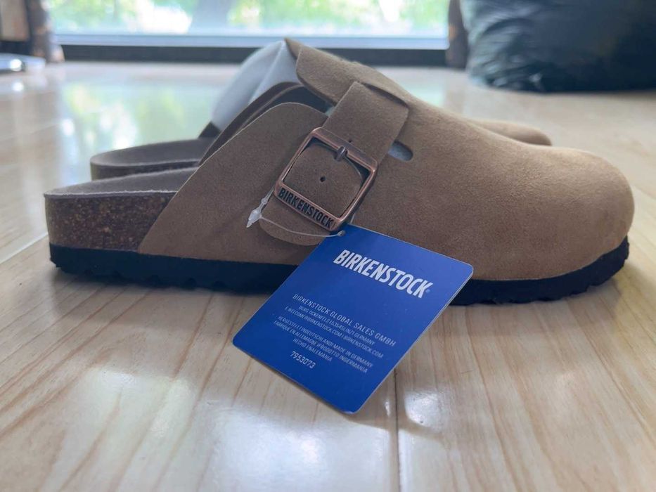 Birkenstock Boston brązowe r.38