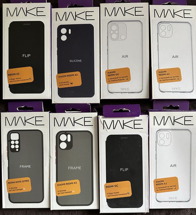 Чохол Redmi A2, 12c, NOTE 12PRO, Case