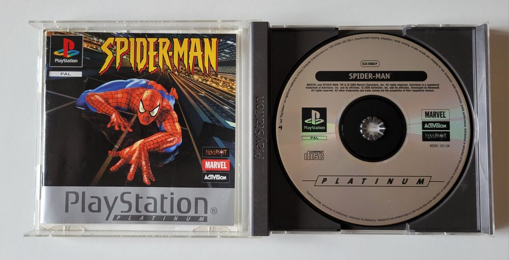 Spiderman PS1 pal uk completo