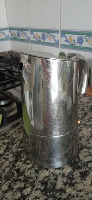 Cafeteira inox grande