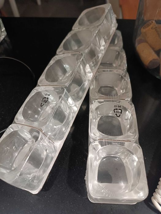 Porta-velas, 5x5 cm GLASIG IKEA