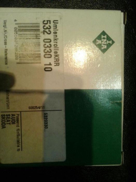 Ролик обводной ремня клинового AUDI SEAT SKODA VW.