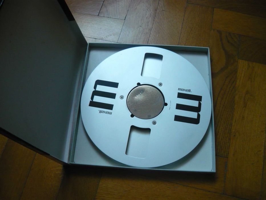 Maxell aluszpule 26,5 cm z pudelkiem