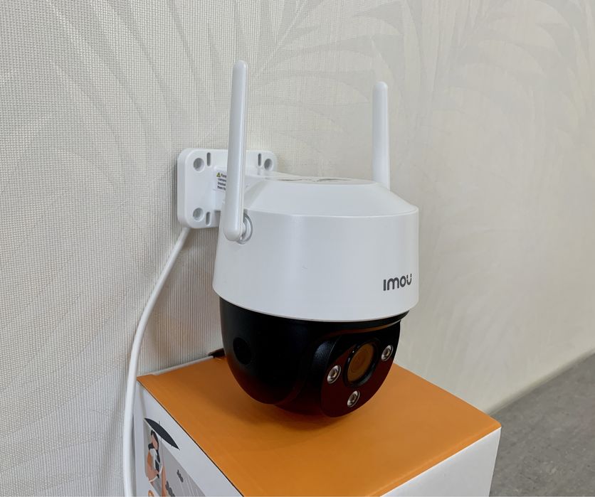 4Mp‼️ Dahua 4Мп поворотная WiFi iP камера уличная вулична зовнішня IMOU PTZ Cruiser SE с микрофоном облачная хмарна для видеонаблюдения відеонагляду