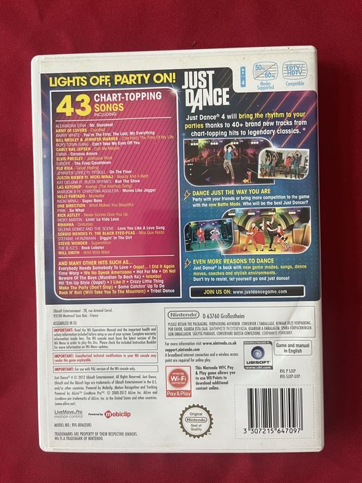 Just Dance 4 Wii