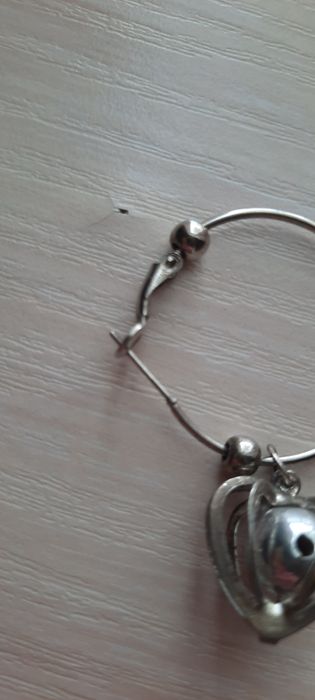 Серёжки посеребренные