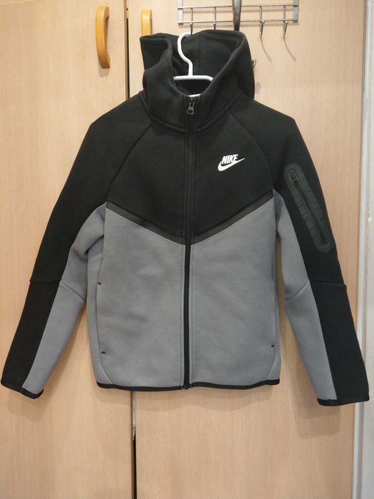 bluza z kapturem dziecieca Nike tech fleece