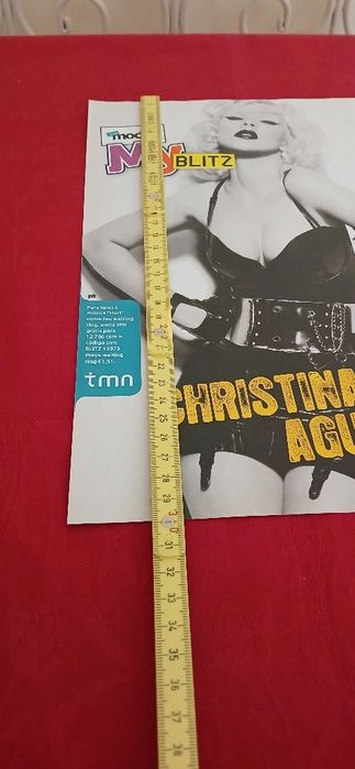Poster Christina Aguilera, novo