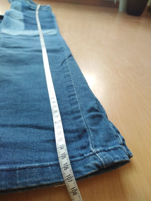 Jeansy damskie 42 w łaty