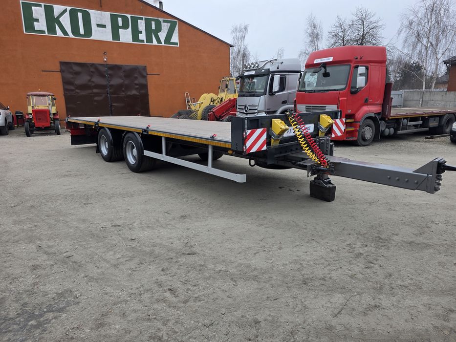 Przyczepa tandem niskopodwozie SAMRO