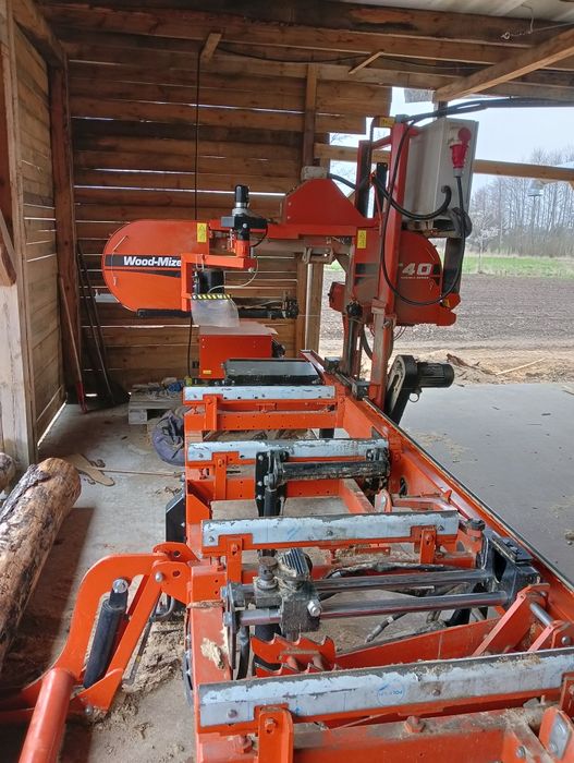 Trak wood-mizzer LT40 wide