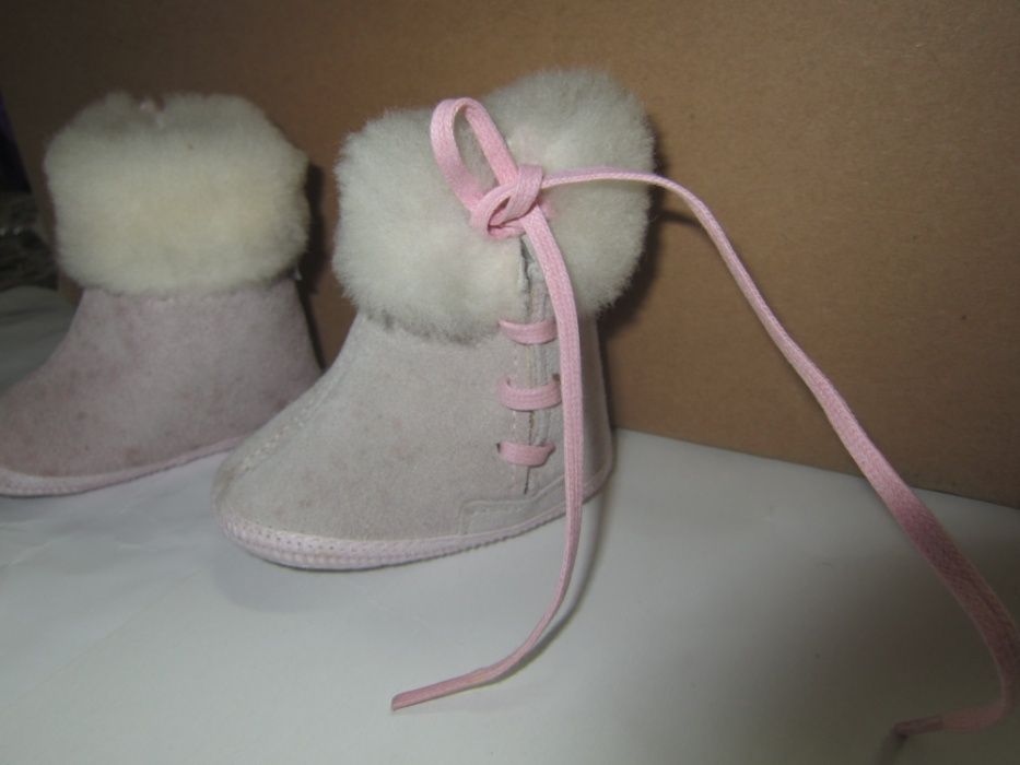 Botas de bebe rosa Nico tamanho 16