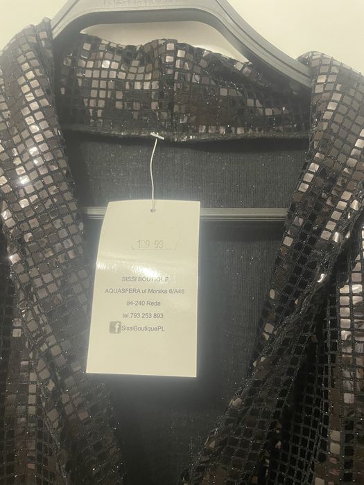 Sukienka Nowa cekiny sylwester L-XL