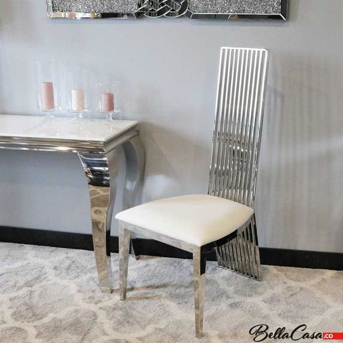 Krzesła glamour Parker Nowoczesne Salon Stół do jadalni