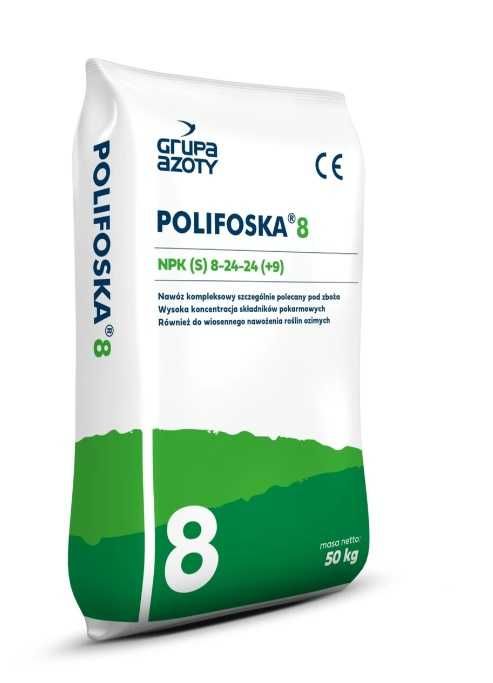 Polifoska 8 worek, Polifoska 8 w workach na Palecie