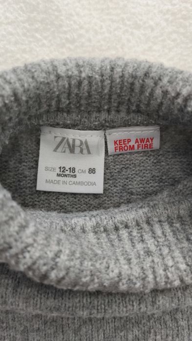 Conjunto 2 camisolas Zara Baby 12-18 m