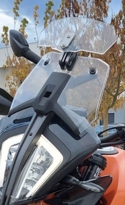 Vidro e protecão de carter KTM 390 Adventure