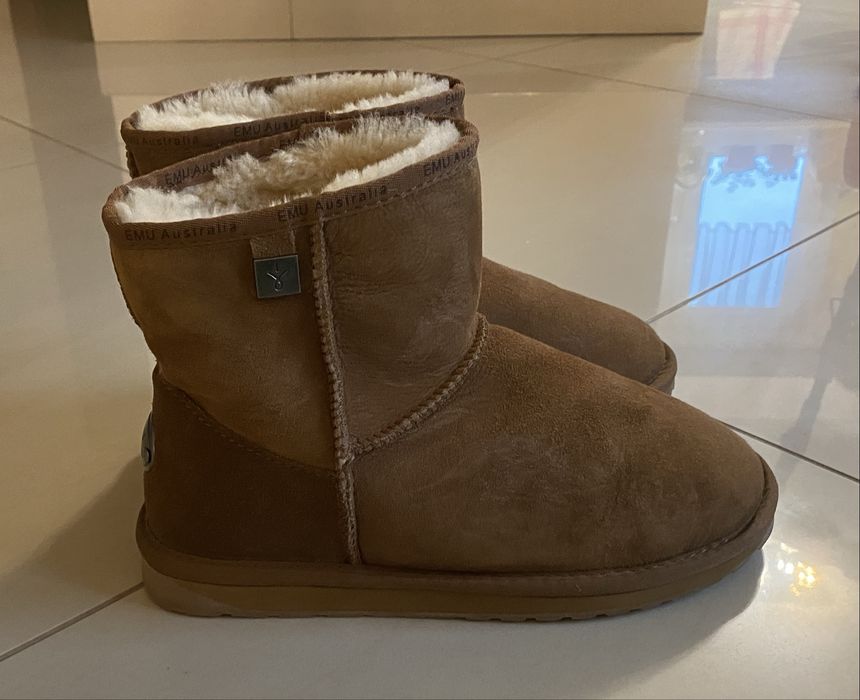 Buty Emu Australia śniegowce damskie Platinum Stinger Slim Mini