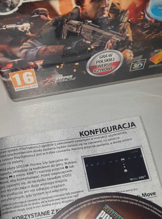 Gra SOCOM Polskie Siły Specjalne Special Forces Ps3 Gra po Polsku 3xPL