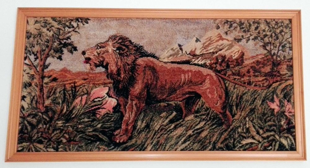 Quadros em tapete de parede