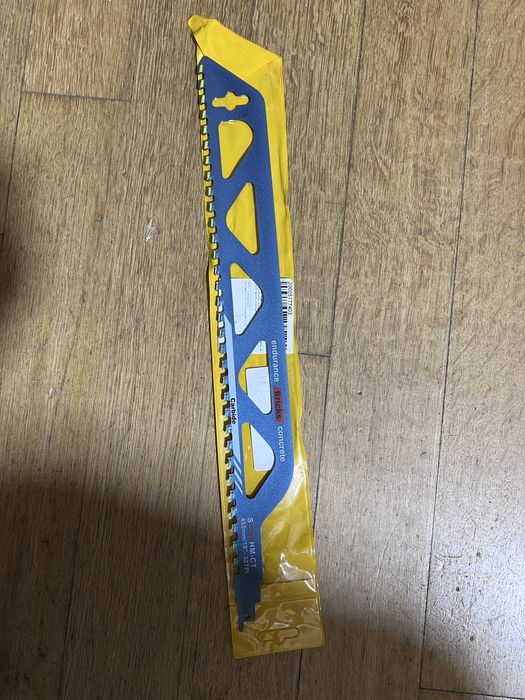 Lâmina Serra Sabre 455mm p/ Tijolo e Betão (Nova)