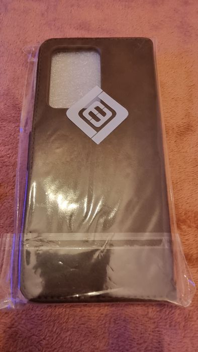 Capa Tipo Carteira em pele para o S20 Ultra 5G, NOVA