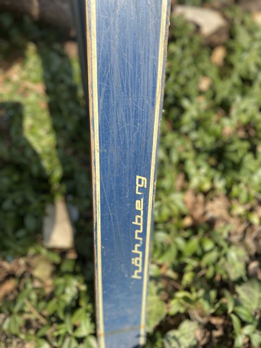 Stare retro narty kolekcjonerskie