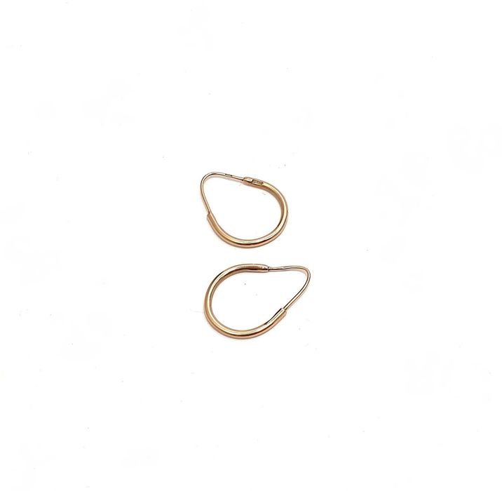 Śliczne Złote Kolczyki 2,48 G 583