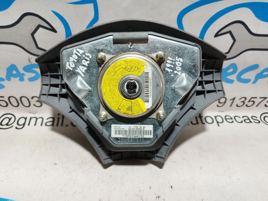 AIRBAG VOLANTE GUIADOR TOYOTA YARIS I 1 MK1 P1 1617039902 451300D030B