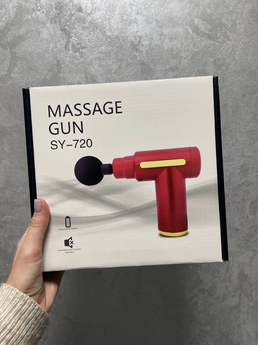 Nowe Pistolety do masażu akumulatorowy mocny masażer gun pro