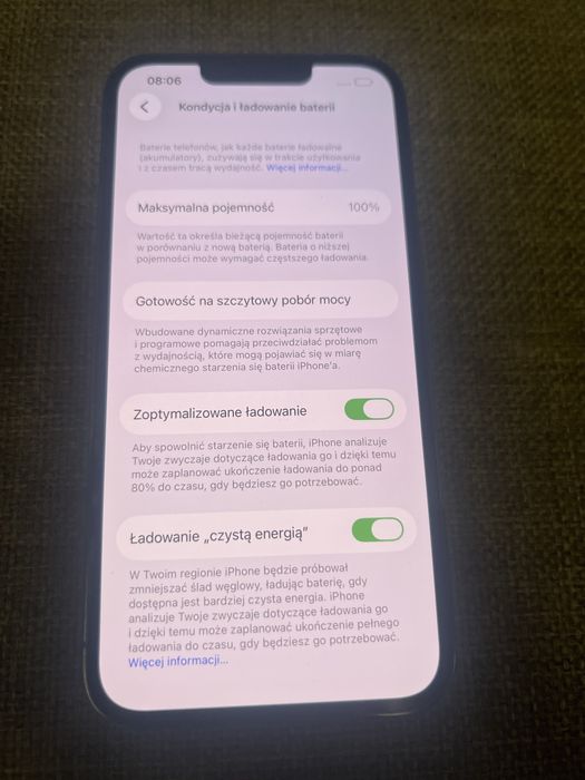 Iphone 13 pro 128gb, 100% bateria, gwarancja