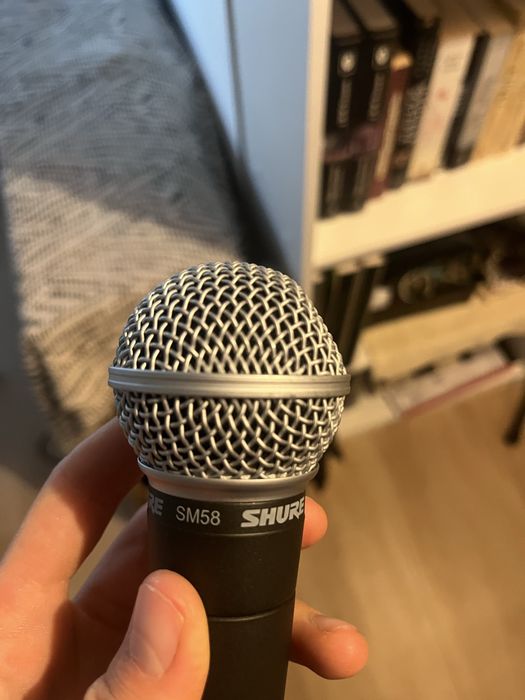 Mikrofon dynamiczny SHURE SM58 przewodowy