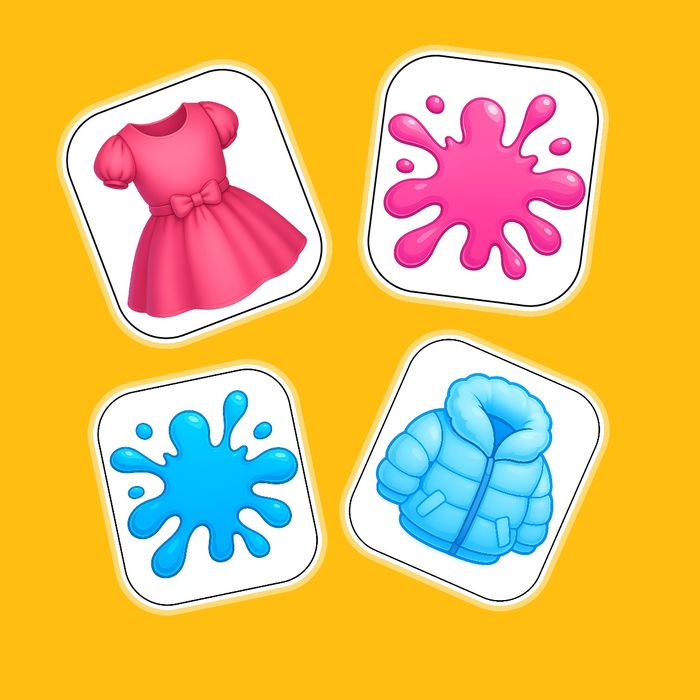 Книга на липучках Кольорові будиночки. Кольори.